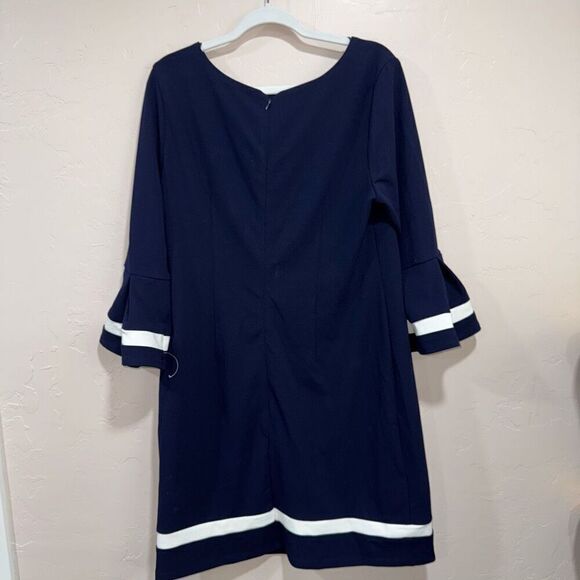 R&K navy and white striped dress - Picture 4 of 5